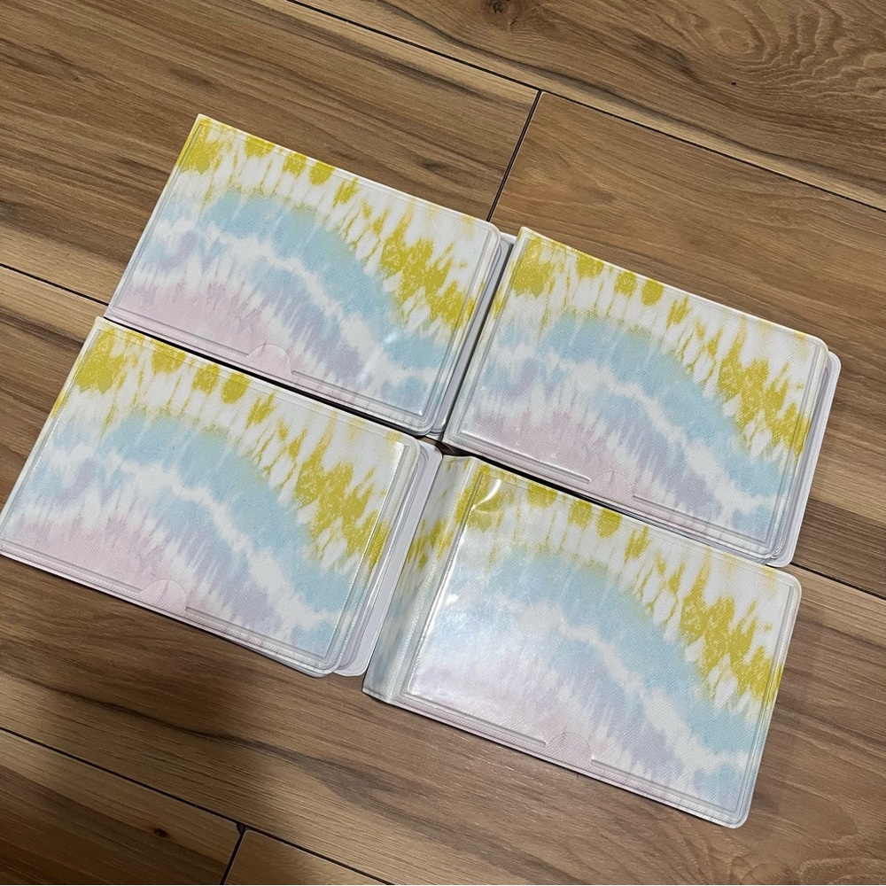Urban Outfitters 4x6 Tye Dye Photo Album Set of 4